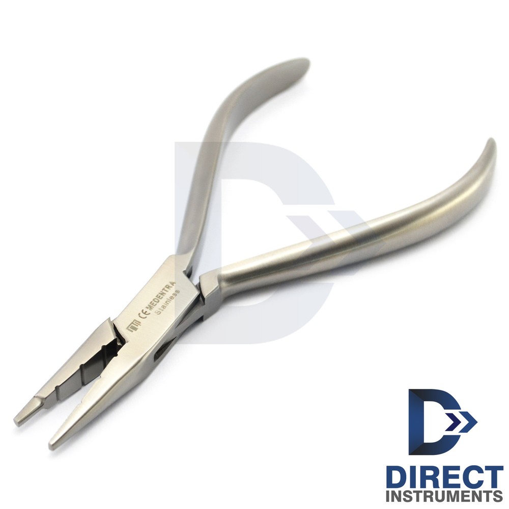 Jaraback Plier Orthodontic Precision Grooves Loop Bending Closing Light Wire New