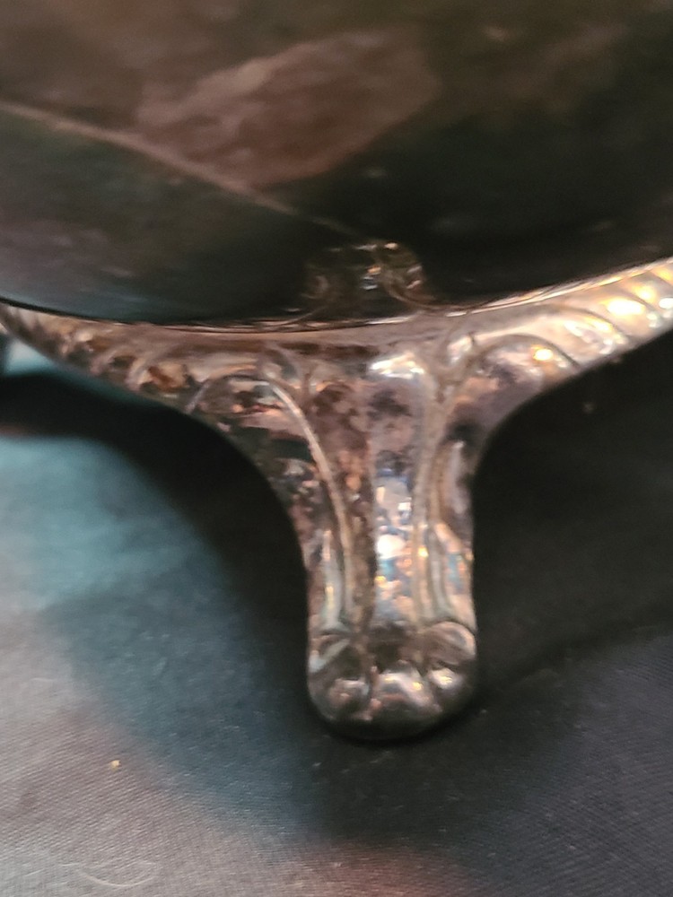 Vintage International Silver Co. footed Water Pitcher Silverplate