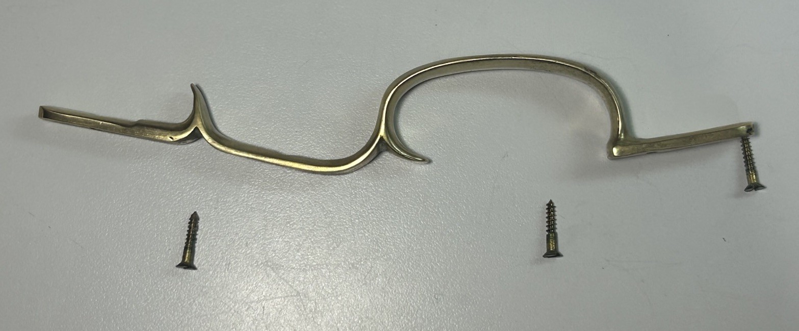 Ultra-Hi Miroku Kentucky Sidelock Muzzleloader Brass Trigger Guard W/ Screws