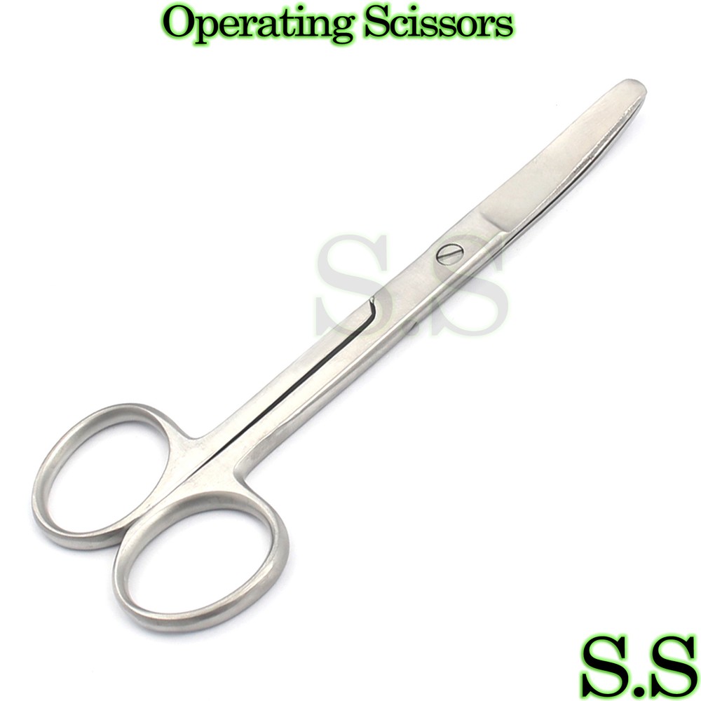 Operating Dissecting Scissors 6.5" Curved Blunt Blunt