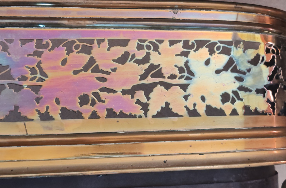 Antique Brass Pierced Fender