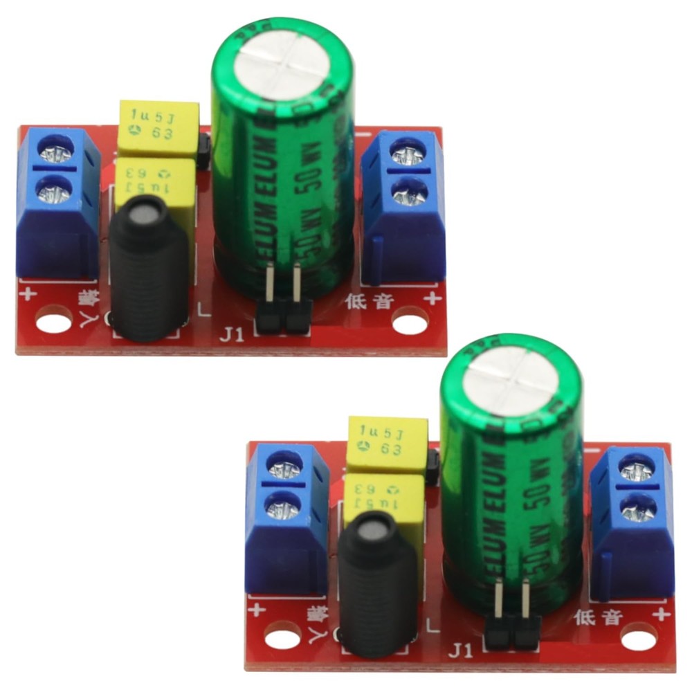 2 Pcs Adjustable 2 Way Crossover Two-Way Crossover for HiFi Speaker High and ...