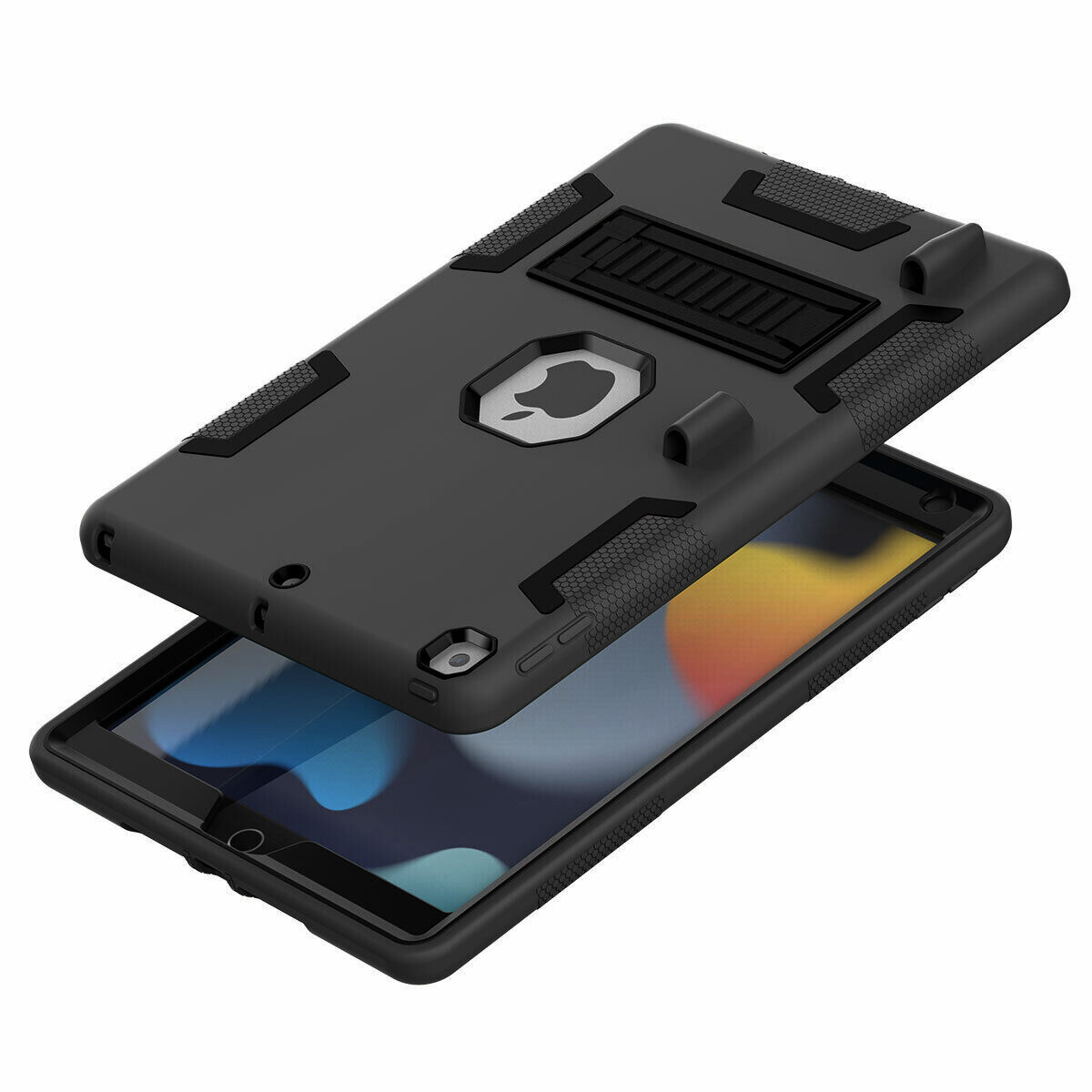 For iPad 9th 8th 7th 10.2" Case Heavy Duty Shockproof Cover + Screen Protector