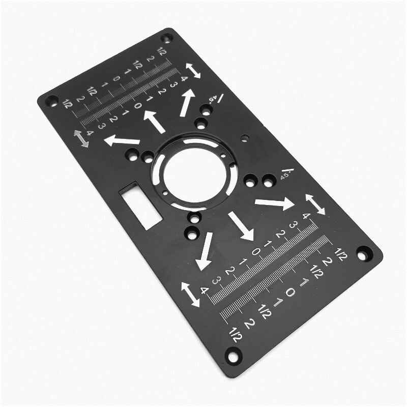 Alloy Router Table Insert Plate Guide Table for Milling Engraving Saw Machine