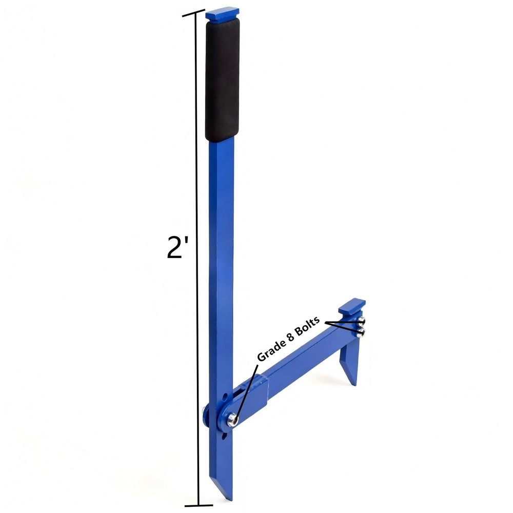 FreeAgain Heavy Duty Framing Wall Puller Tool - Solid Carbon Steel, 2-Foot Le...