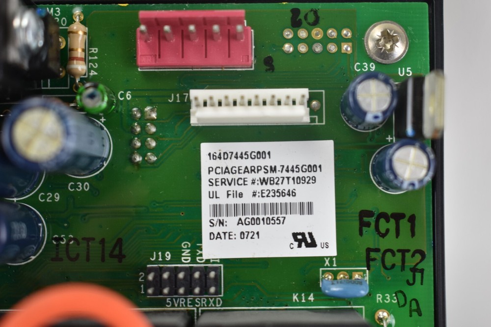 Genuine GE Range Oven Control Board # WB27T10929