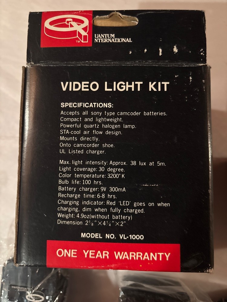 Video Light Kit VL-1000