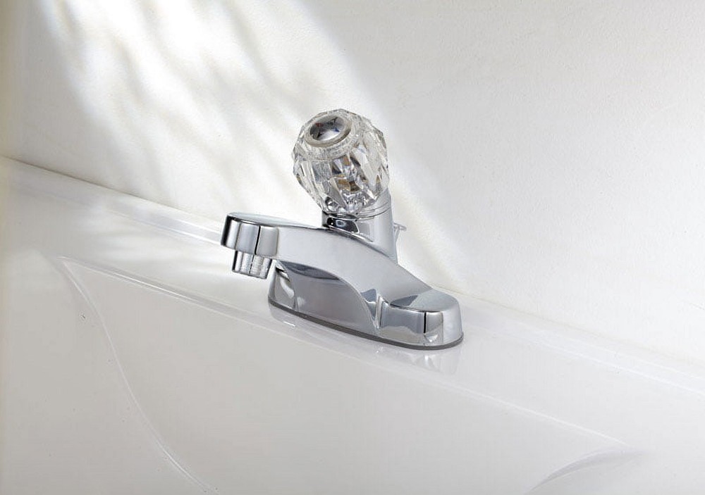 Essentials Single Handle Lavatory Pop-Up Faucet Chrome