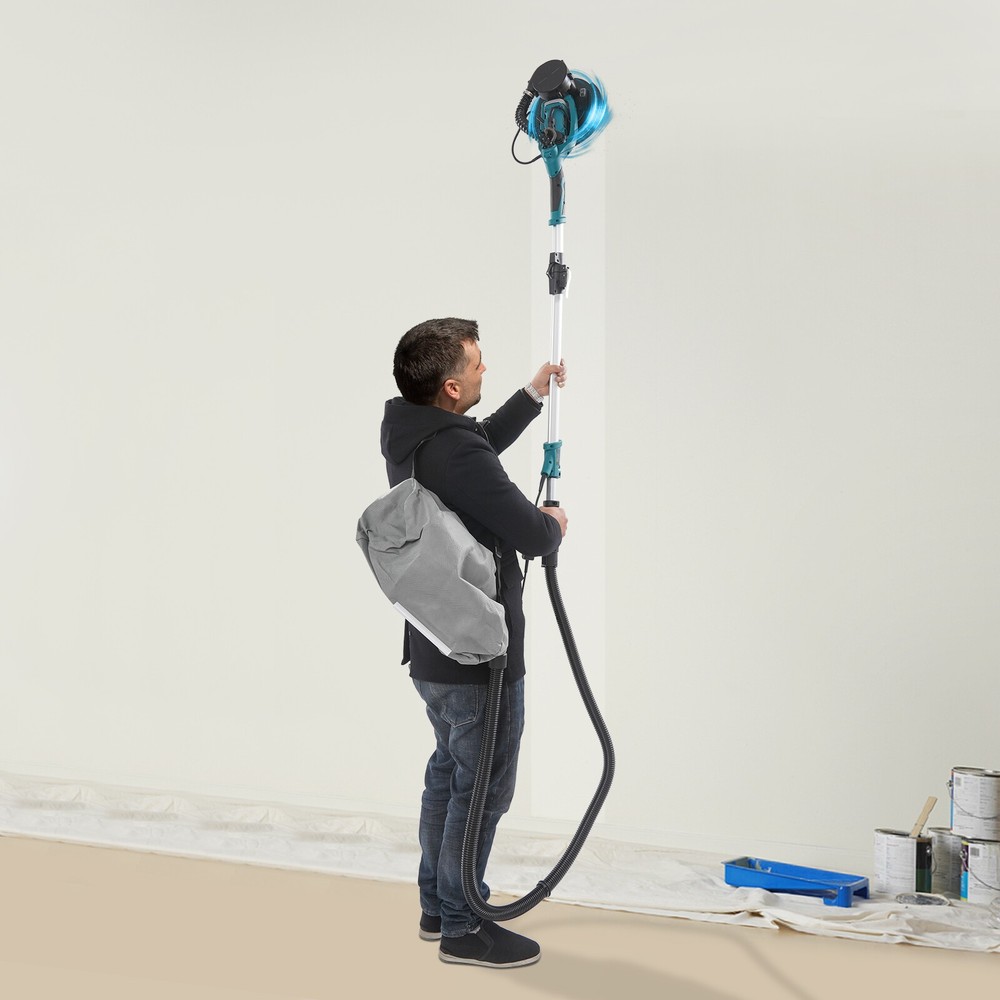 Electric Ceiling Wall Sander Variable Speed Dustless Drywall Sander 850W Sanding