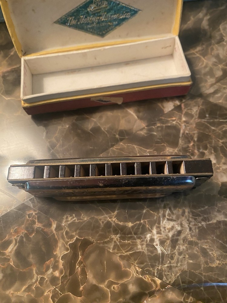 Hering Harmonica In Original Box Made In Brazil