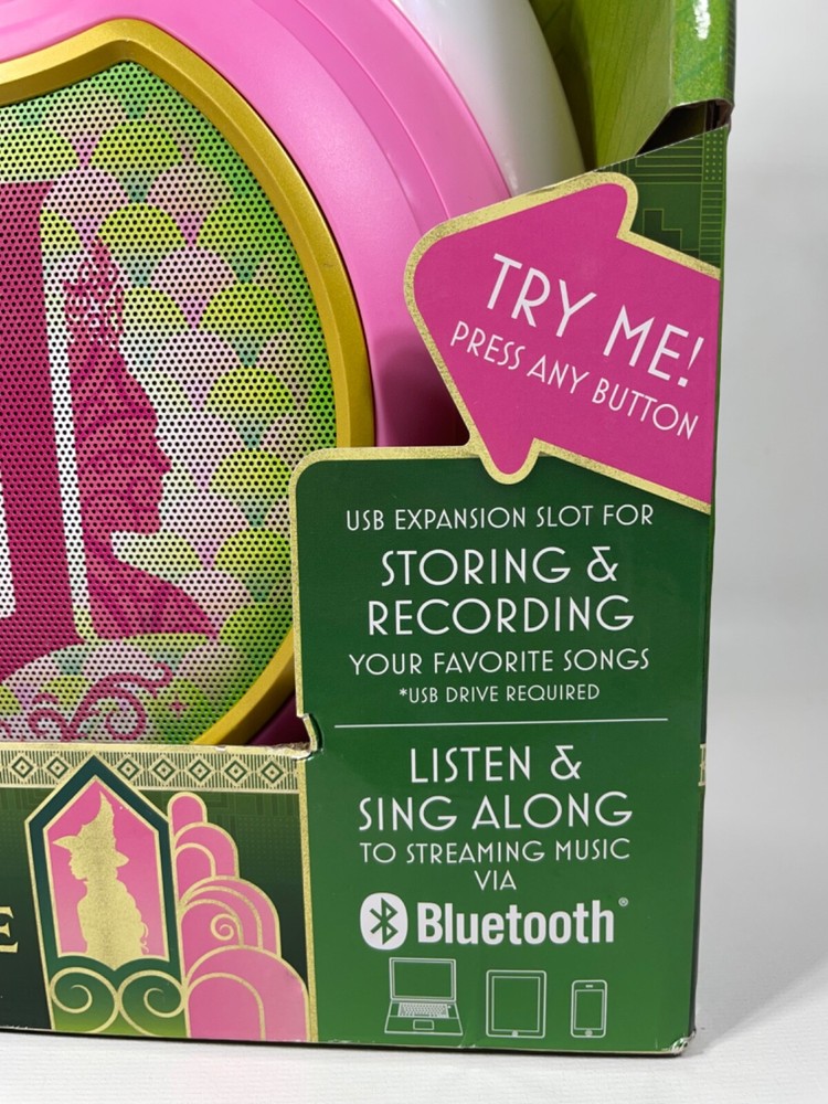 WICKED Bluetooth MP3 Karaoke Machine With Light Show