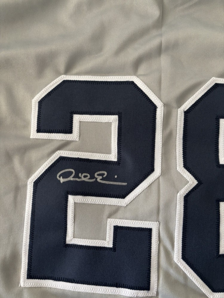 Yankees Dave Eiland signed Jersey WCOA