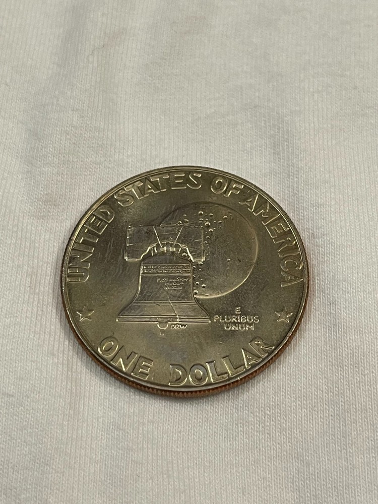 1976 Bicentennial Eisenhower Dollar Coin Error Mint Mark 14