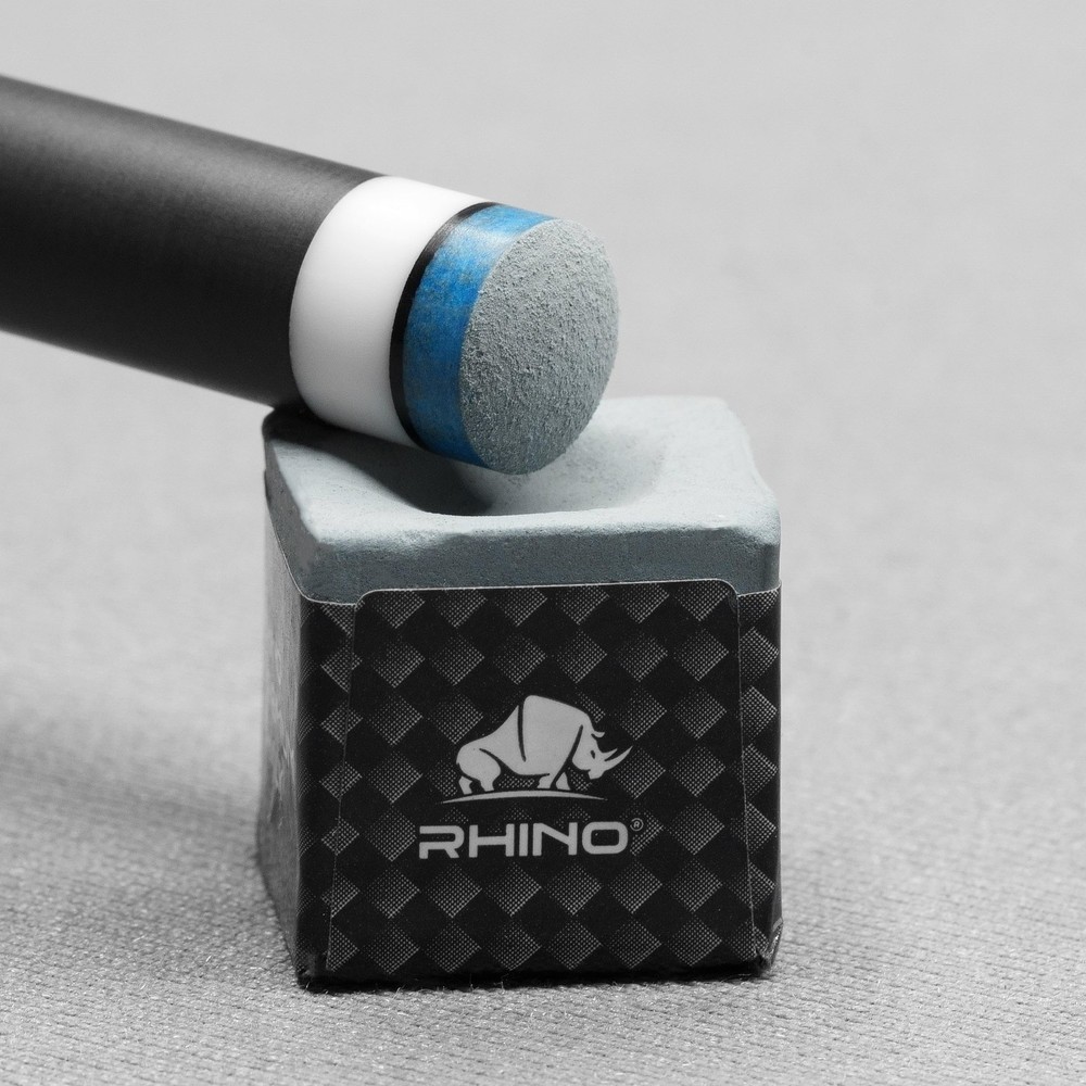 TIME Billiard Pool Cue Tip - 14mm/ Blue/Hardness: TIME 2 Soft/Pack 1