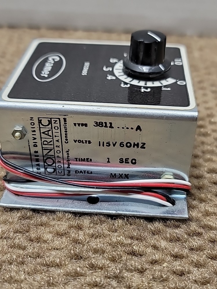 Cramer 1 Second Timer Type 3811 A 115 V 60 - New Old Stock
