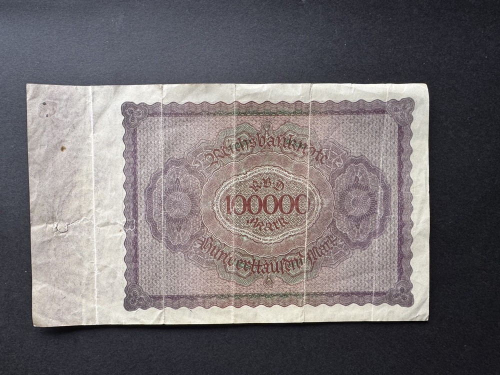 Germany - 100000 mark, 1923 Banknote