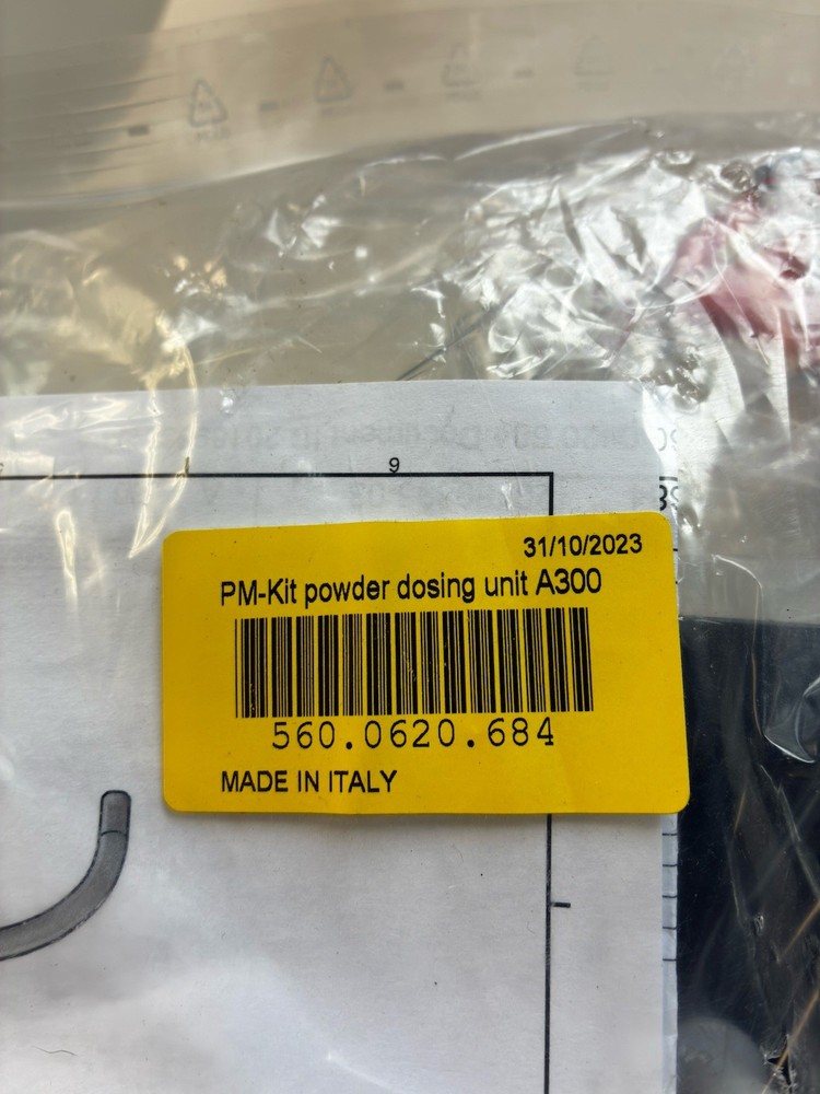 Franke PM Kit ~ Preventative Maintenance Kit ~ Powder Dosing Unit A300