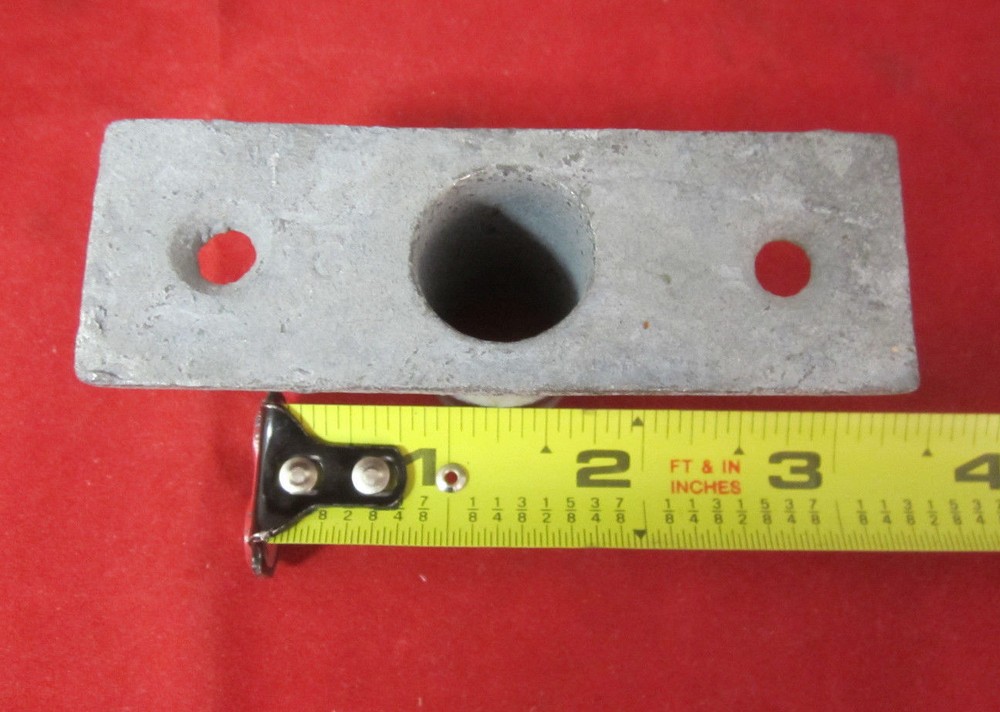 Galvanized #2 Tapered Oar Lock Set - Lock and Socket - Peerlesss #PER2 New