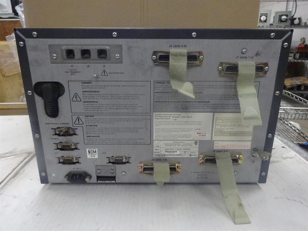 Mitel 50004041 Cabinet / (Empty Slots, DOES NOT INCLUDE CARDS)