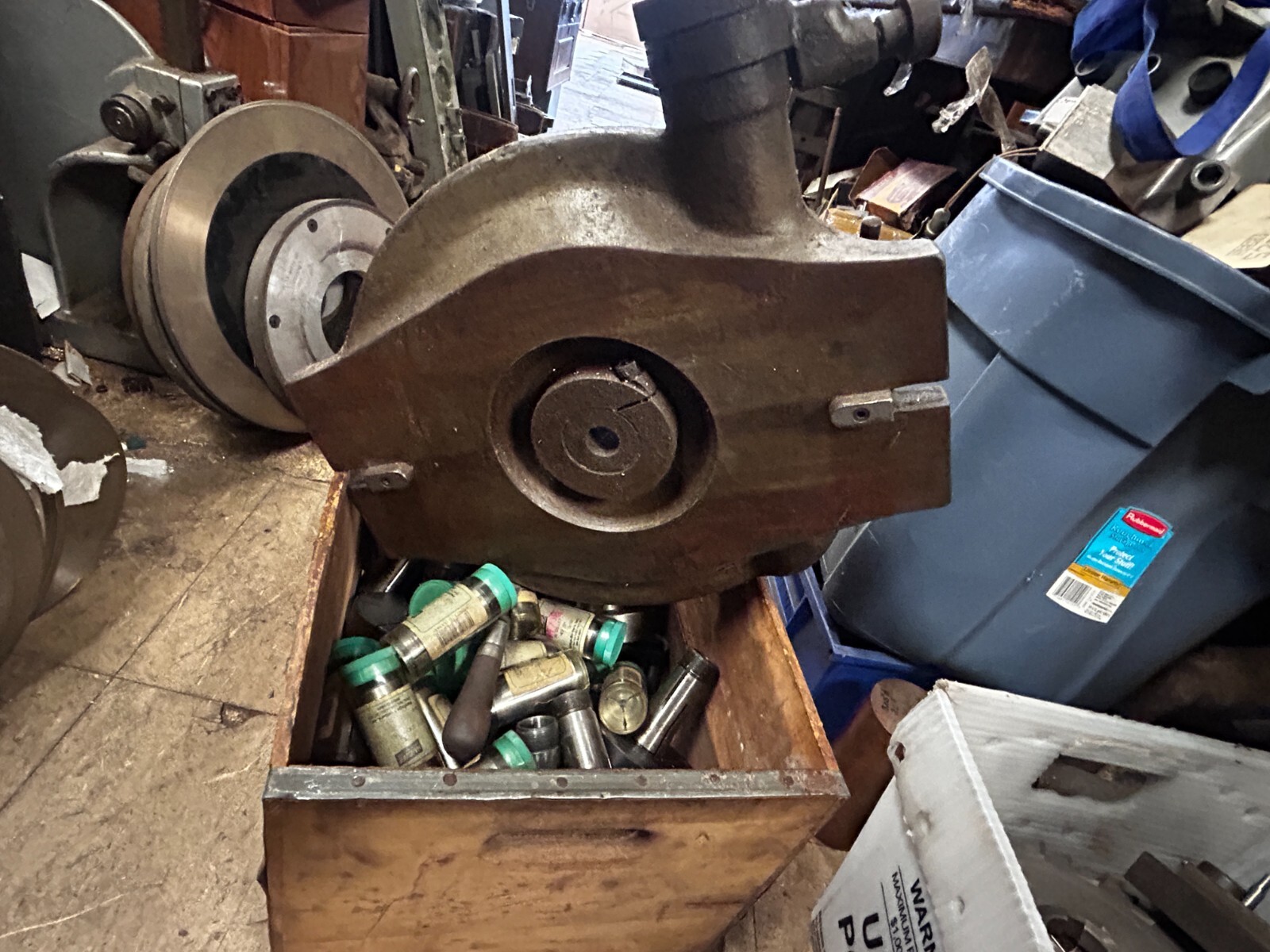 MACHINIST TOOL LATHE Japan 12" Rotary Table Fixture Made in Japan