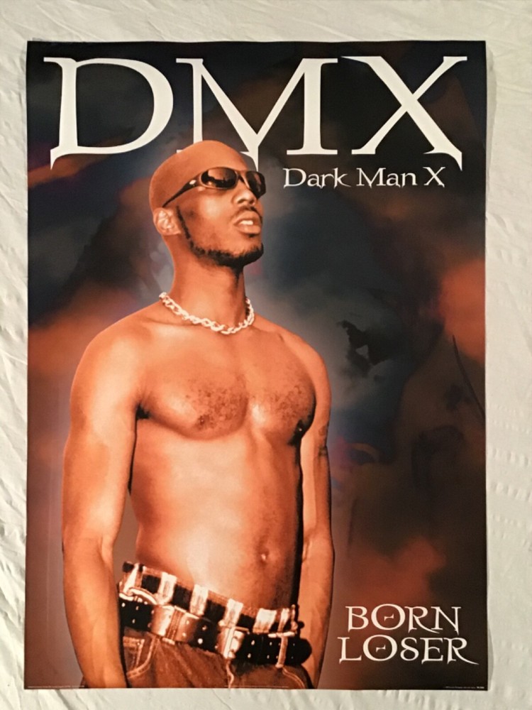 DMX 1999 Poster Dark Man X Pyramid Rap Hip Hop