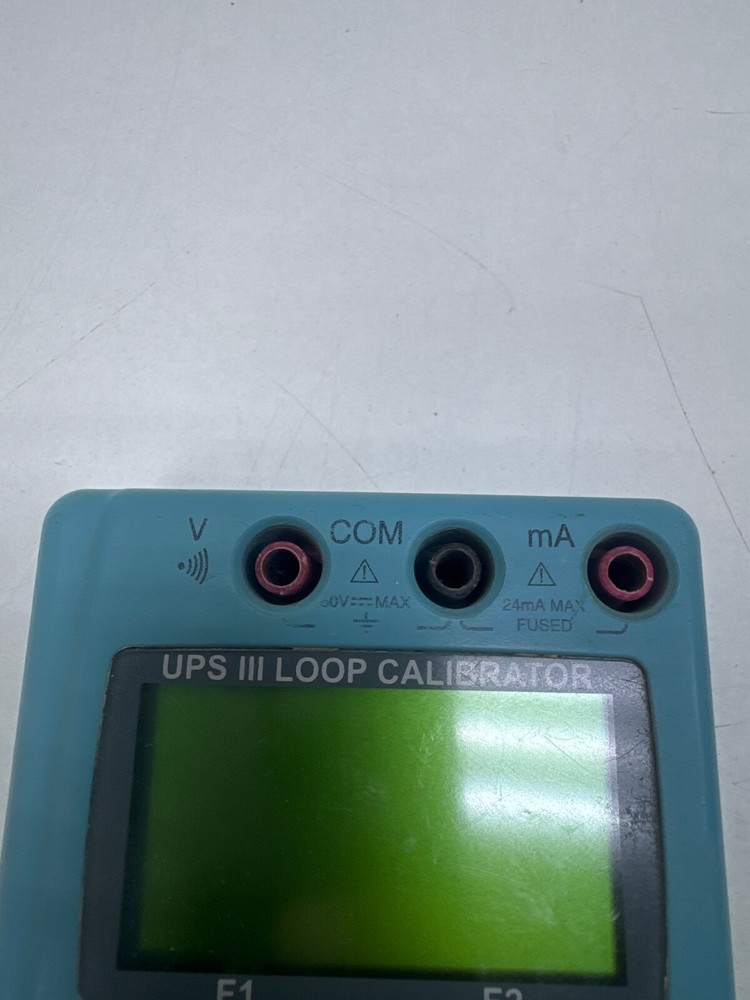 GE Druck UPS III LOOP CALIBRATOR