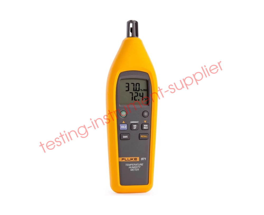 Fluke 971 Temperature Humidity Meter Quick-response Capacitance Sensor IAQ