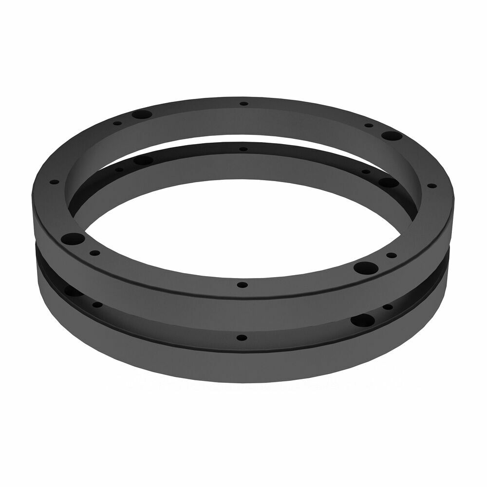 Pair of Universal Speaker Spacer Rings 6.5”  (6 ½”) ½” Depth Extender