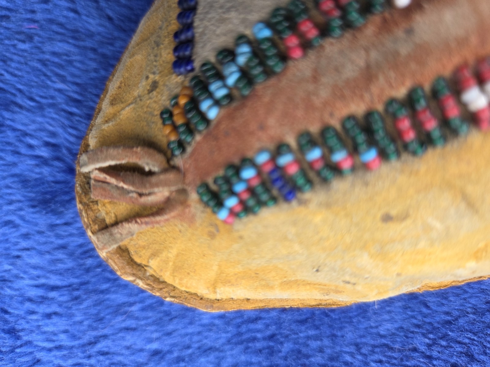1880 KIOWA APACHE MOCCASINS