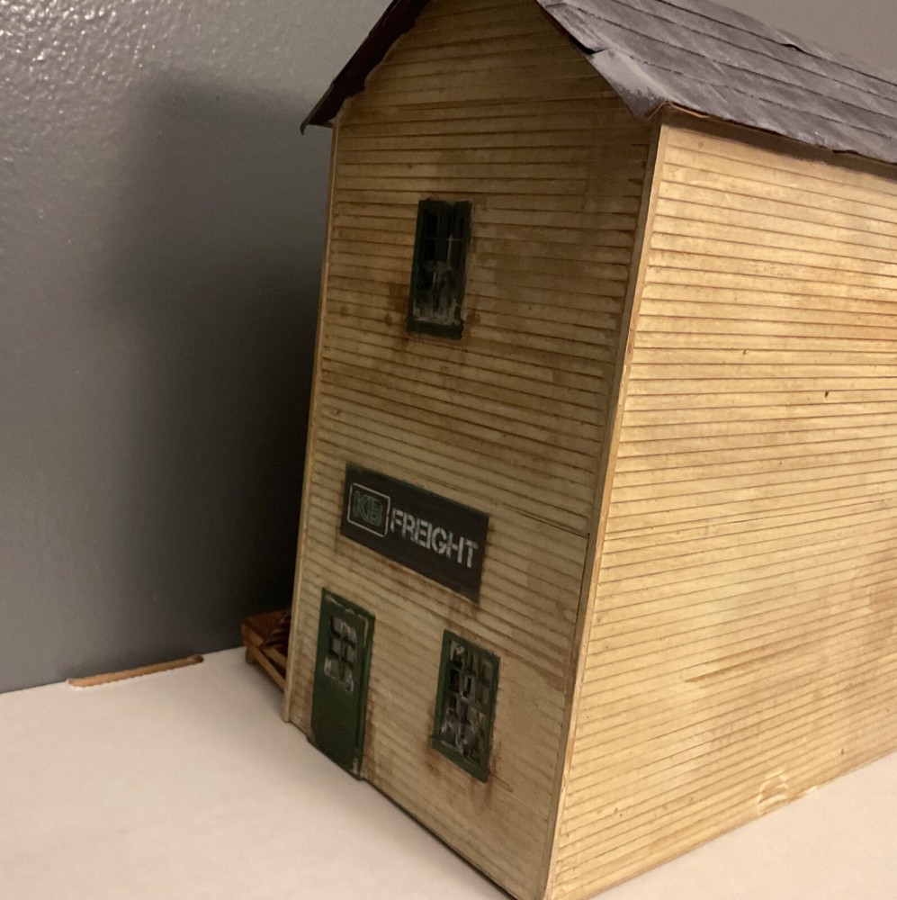 S Scale KB Freight Structure Kit Laser Cut