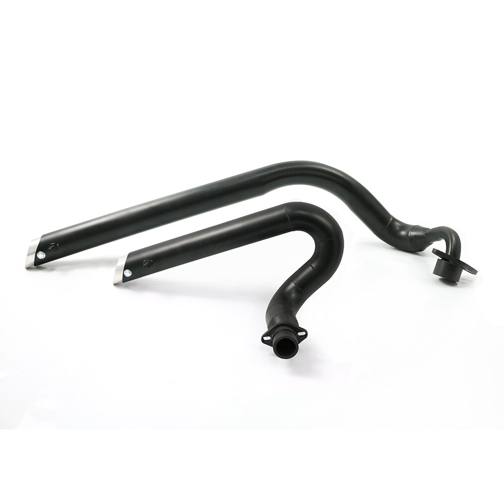 For Yamaha V star 650 XVS650 Dragstar 650 400 Shortshots Staggered Exhaust Pipes