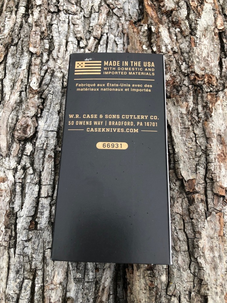 CASE XX EMPTY VELVET BOX WITH SLEEVE - BOX ONLY