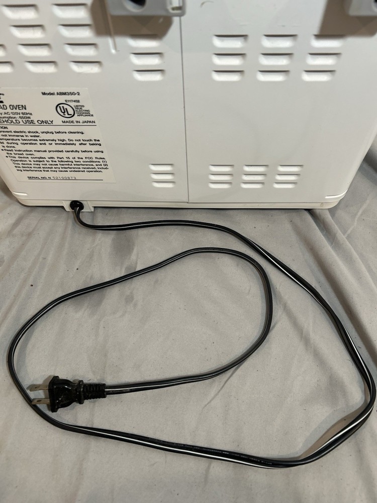 Welbilt Bread Maker ABM-350 1lb Tested Working White Bread Machine 4 Settings