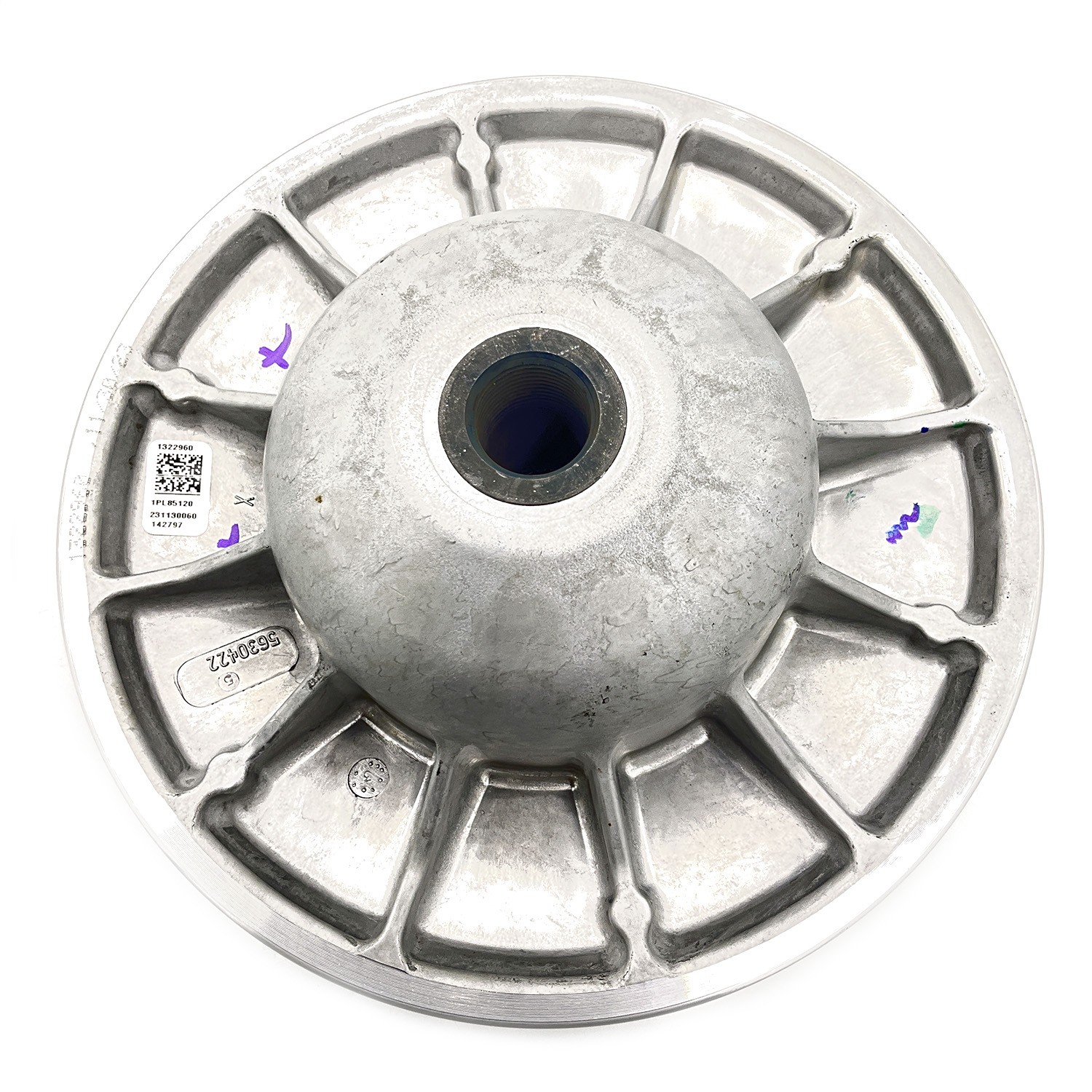 Polaris Driven Clutch Assembly, for Specific ATV Models, Genuine OEM - 1322960