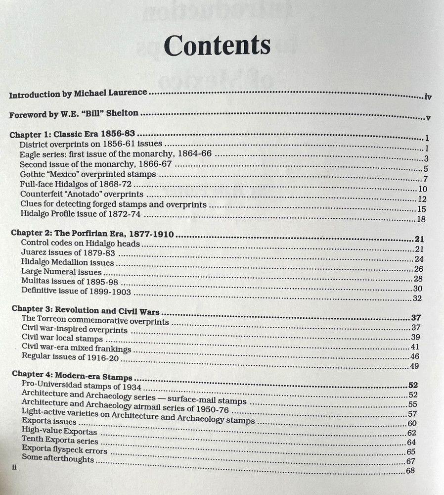 4-item lot Mexican Philately. Pulver Introduction, Maritime, Revolution British