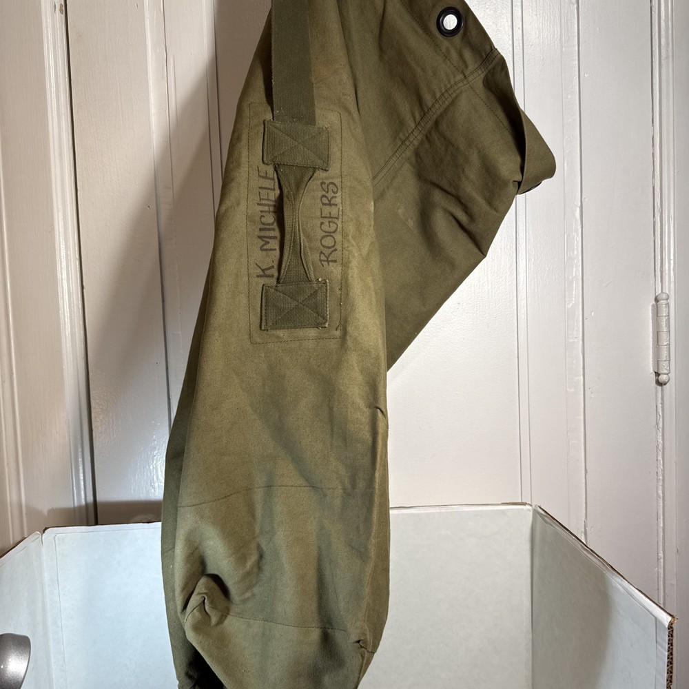 U.S. WWII Era Dufflebag, Top Loading, Clean in good condition