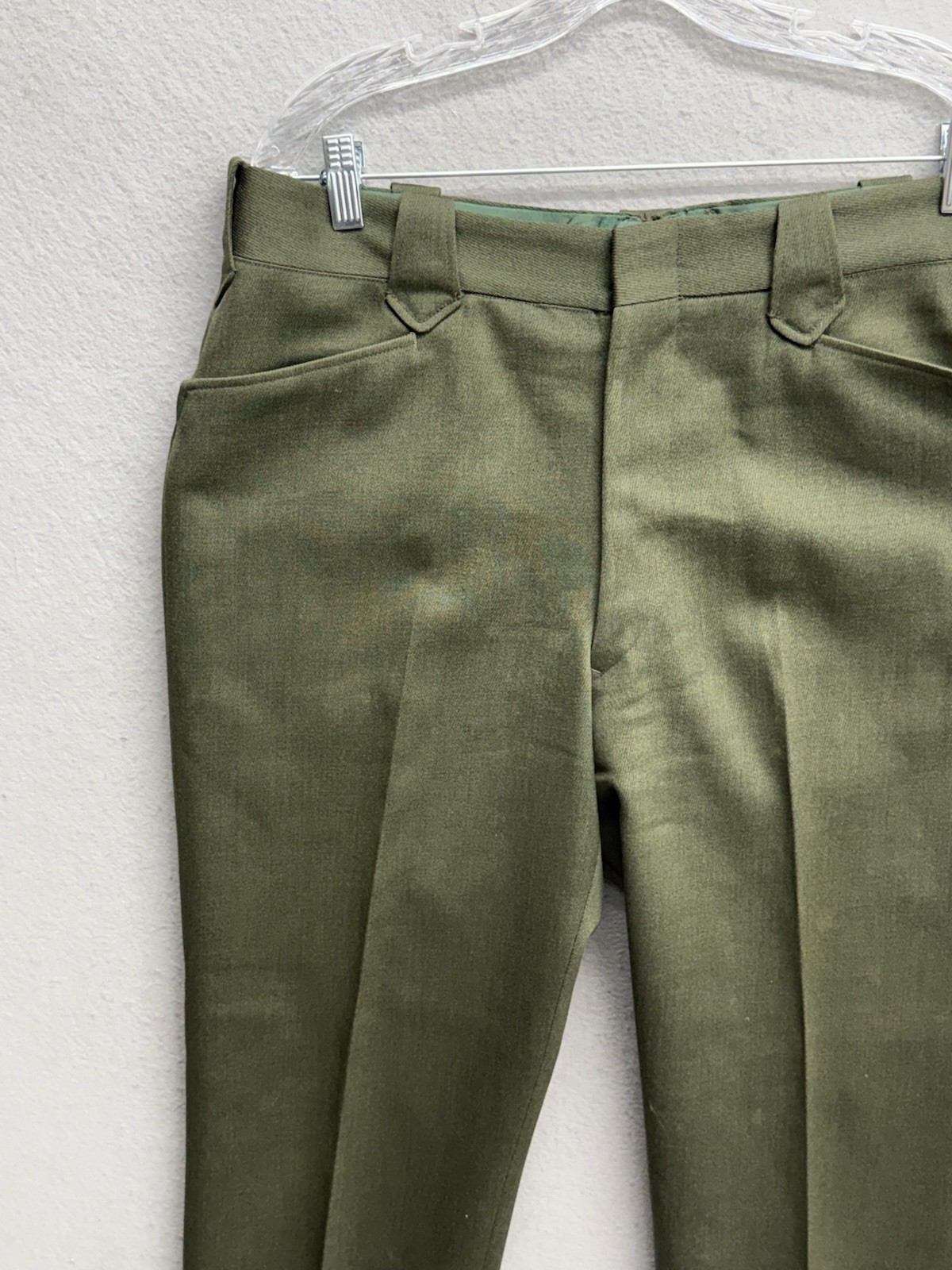 Vintage 60s Gross Pants Mens 36x30 Pearl Snap Western Trousers Rockabilly Denver