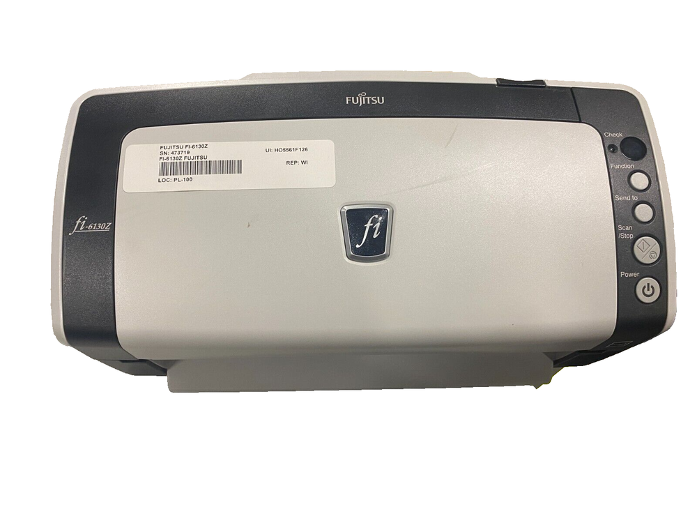 FUJITSU fi-6130Z DOCUMENT SCANNER Untested