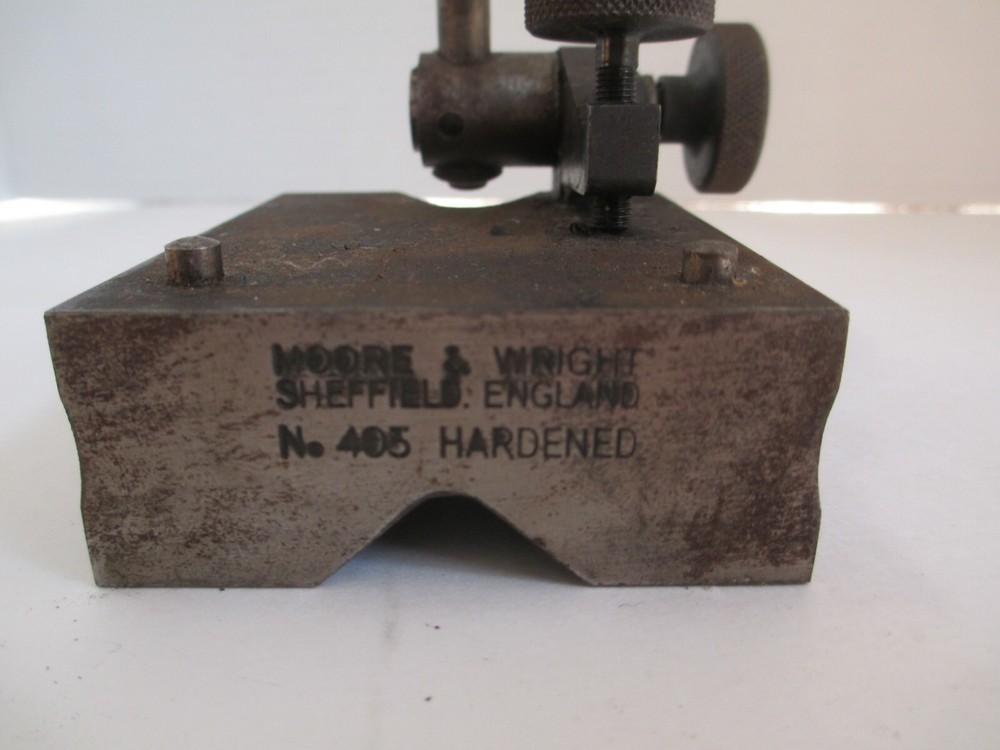 MOORE & WRIGHT No 405 HEIGHT GAGE VINTAGE PRECISION Tool Scribe C69