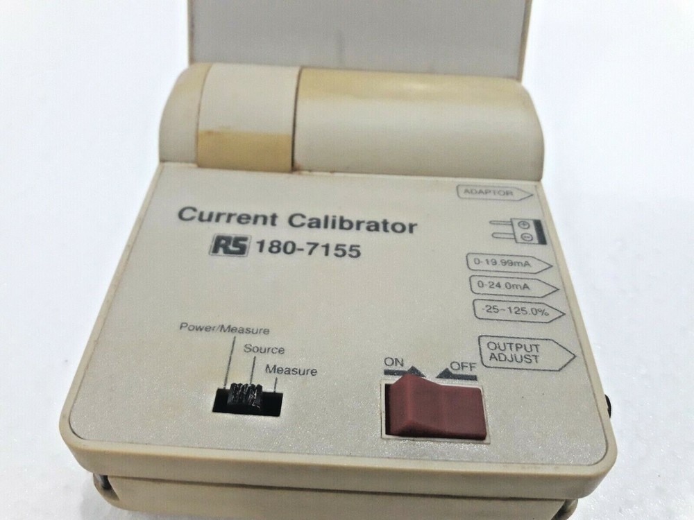 Rs Current Calibrator Rs 180-7155 (Used)