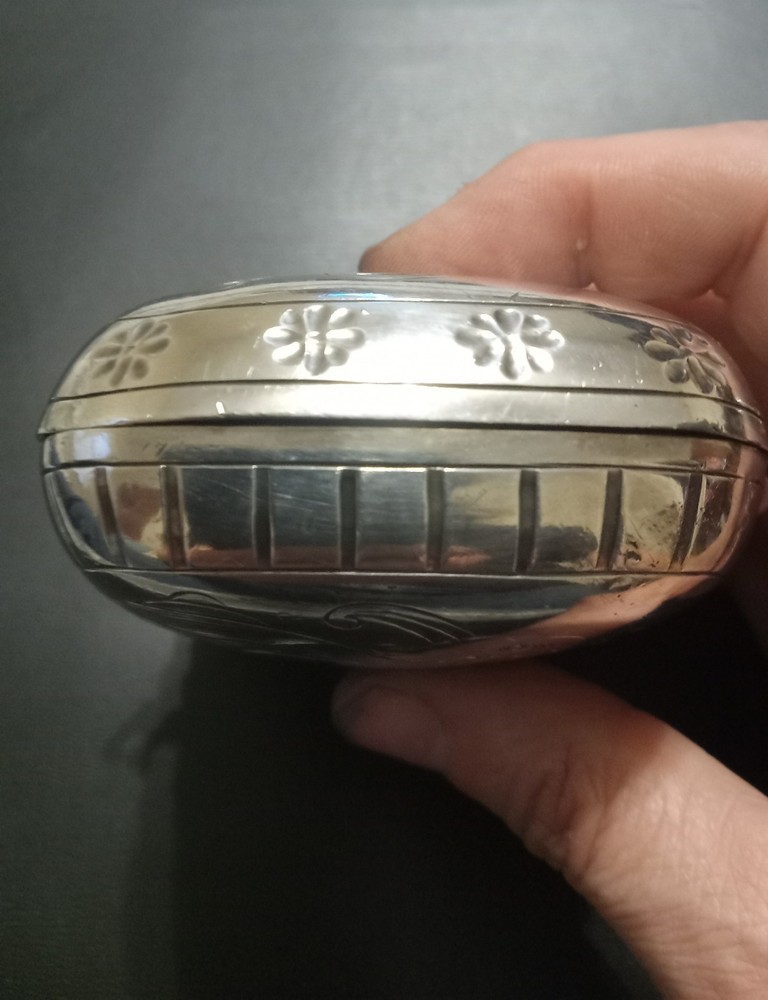 Antique Derby Silver Co Silverplated Soap Case