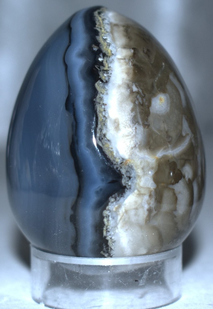 Polychrome Jasper Egg w/Stand 2.2"/127 Grams