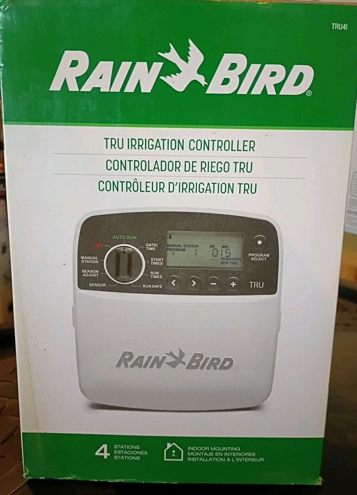 Rain Bird TRU4I Program-Based Indoor Irrigation Controller/Timer WiFi Ready