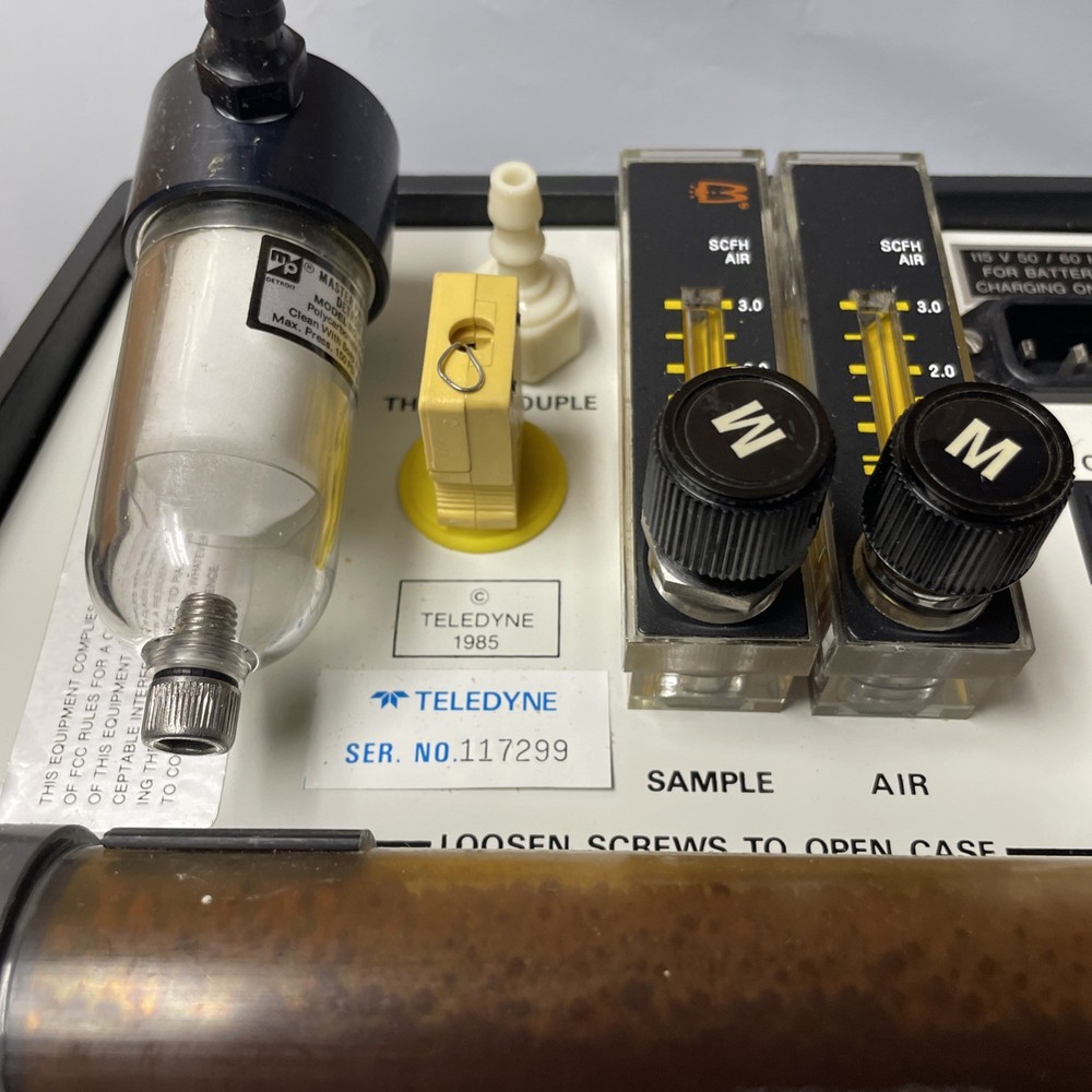 TELEDYNE ANALYTICAL INSTRUMENTS MAX5 PORTABLE COMBUST ANALYZER *PLEASE READ* W92