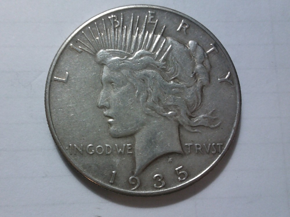 1935-P Peace Dollar