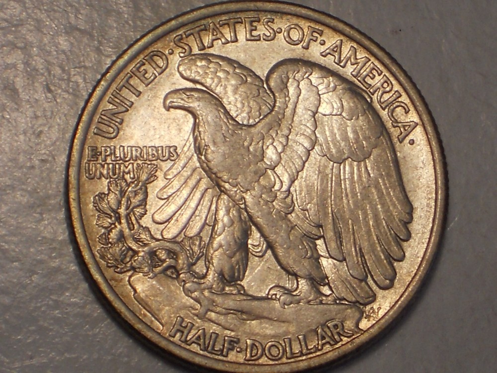 1936 Walking Liberty Half Dollar (AU & Attractive)