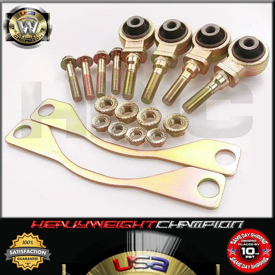 Front Camber Control Bushing Kit Upgrade/Replacement For EG EJ DC2 Civic Integra