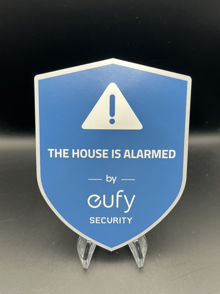 1 Single EUFY Security Sticker Window Door Decal Sticker