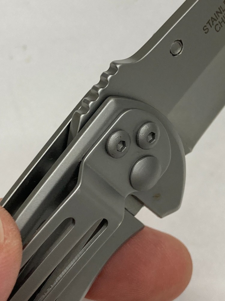 Maple Tactical Folder, Plain Tanto Point, Gray C-2013