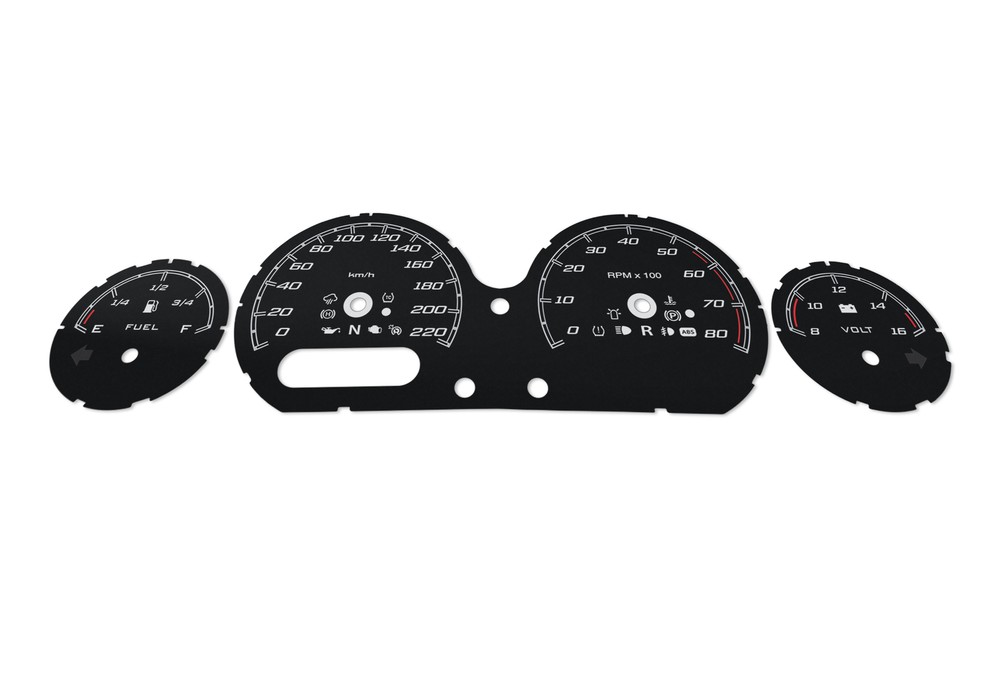 Harley-Davidson Glide Electra - Speedometer dials KM/H Gauges
